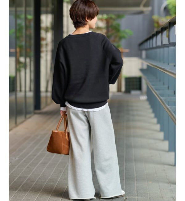 JOURNAL STANDARD relume「《WEB限定》スウェットライクベーシックニット」|ニット・セーター|