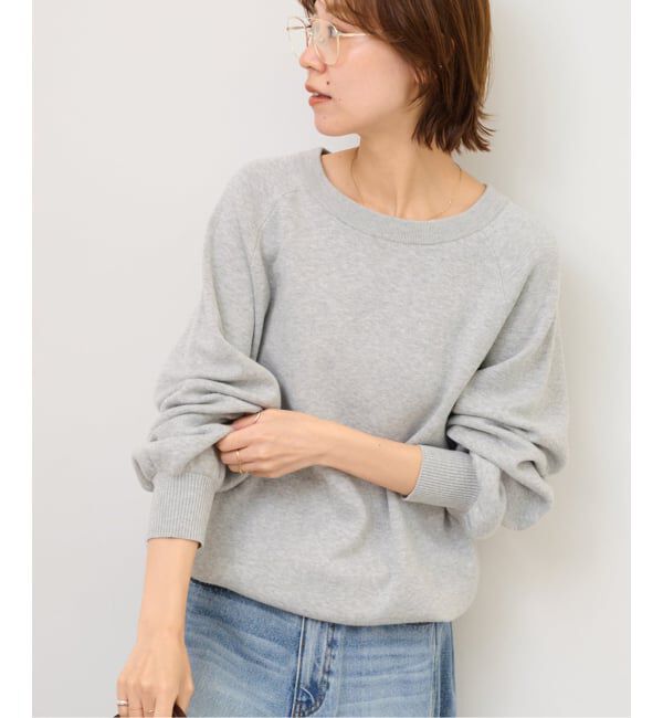 JOURNAL STANDARD relume「《WEB限定》スウェットライクベーシックニット」|ニット・セーター|