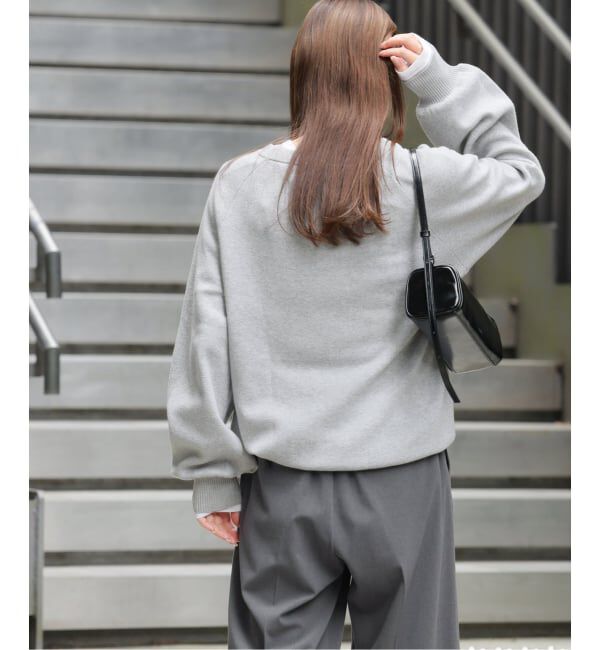 JOURNAL STANDARD relume「《WEB限定》スウェットライクベーシックニット」|ニット・セーター|