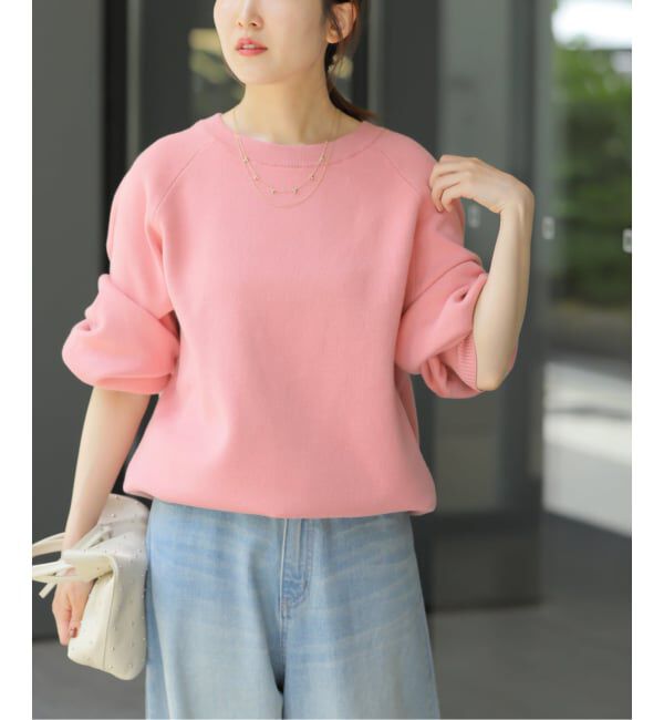 JOURNAL STANDARD relume「《WEB限定》スウェットライクベーシックニット」|ニット・セーター|