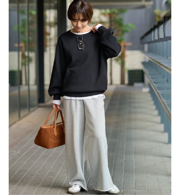 JOURNAL STANDARD relume「《WEB限定》スウェットライクベーシックニット」|ニット・セーター|