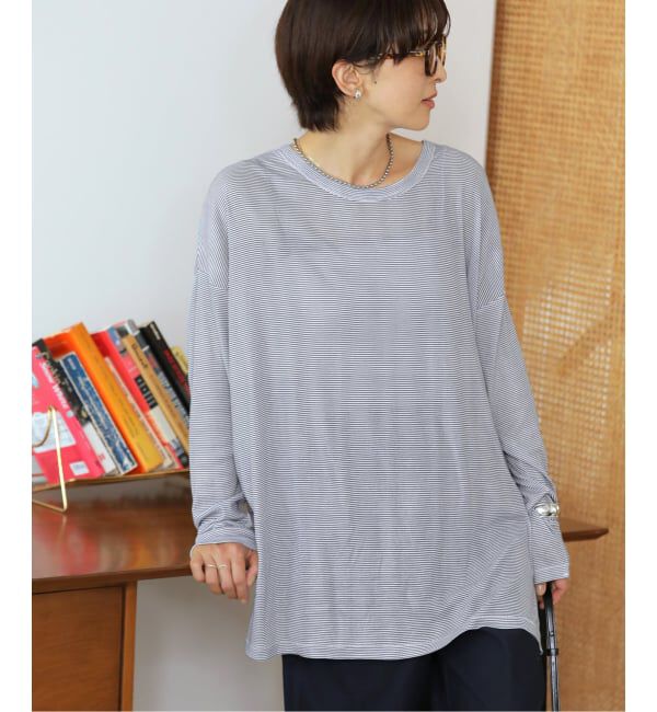 JOURNAL STANDARD relume「《追加3》別注【MILLER/ミラー】 Light Prib L/S：カットソー」|Tシャツ・カットソー|