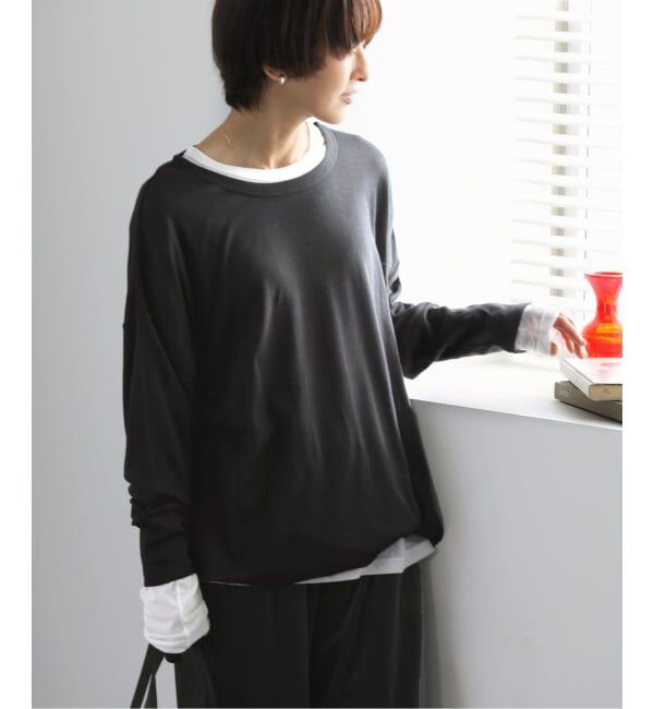 JOURNAL STANDARD relume「《追加3》別注【MILLER/ミラー】 Light Prib L/S：カットソー」|Tシャツ・カットソー|