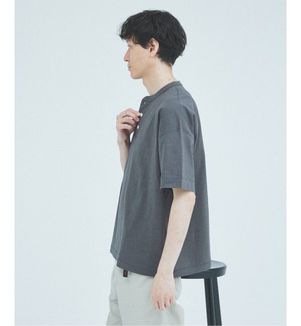 JOURNAL STANDARD「Healthknit / ヘルスニット 別注 ヘンリー ネック Tシャツ」|Tシャツ・カットソー|