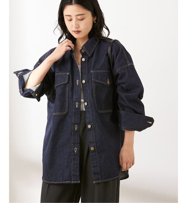 journal standard L'essage「オーバーサイズデニムシャツ」|シャツ・ブラウス|