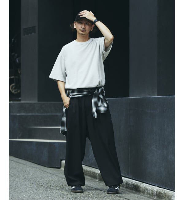 JOURNAL STANDARD relume「バックピケ シングルステッチ Tシャツ」|Tシャツ・カットソー|