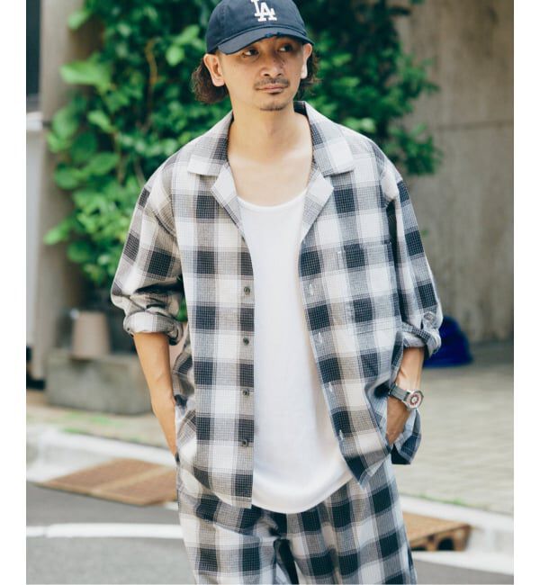 JOURNAL STANDARD relume「FIVE BROTHER /ファイブブラザー 別注 オンブレチェック シャツ」|シャツ・ブラウス|