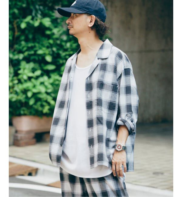 JOURNAL STANDARD relume「FIVE BROTHER /ファイブブラザー 別注 オンブレチェック シャツ」|シャツ・ブラウス|