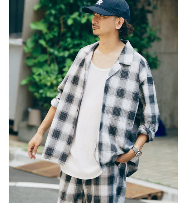 JOURNAL STANDARD relume「FIVE BROTHER /ファイブブラザー 別注 オンブレチェック シャツ」|シャツ・ブラウス|