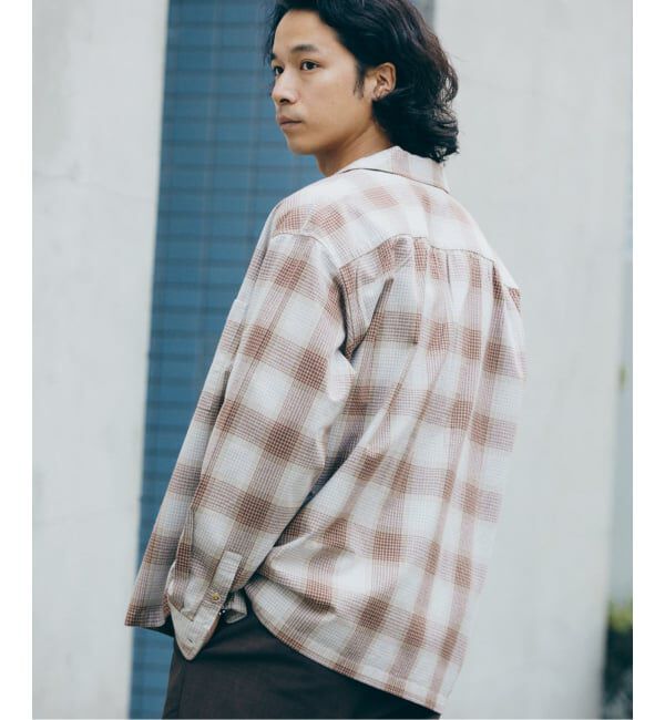 JOURNAL STANDARD relume「FIVE BROTHER /ファイブブラザー 別注 オンブレチェック シャツ」|シャツ・ブラウス|