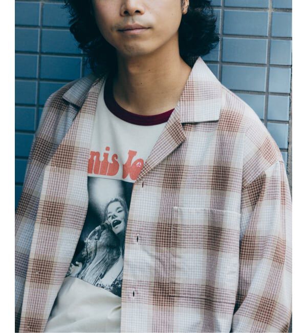 JOURNAL STANDARD relume「FIVE BROTHER /ファイブブラザー 別注 オンブレチェック シャツ」|シャツ・ブラウス|