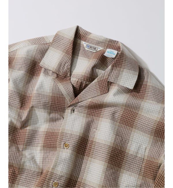JOURNAL STANDARD relume「FIVE BROTHER /ファイブブラザー 別注 オンブレチェック シャツ」|シャツ・ブラウス|