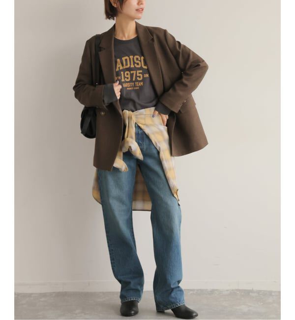 JOURNAL STANDARD relume「ラグランスリーブカレッジロングスリーブTEE」|Tシャツ・カットソー|