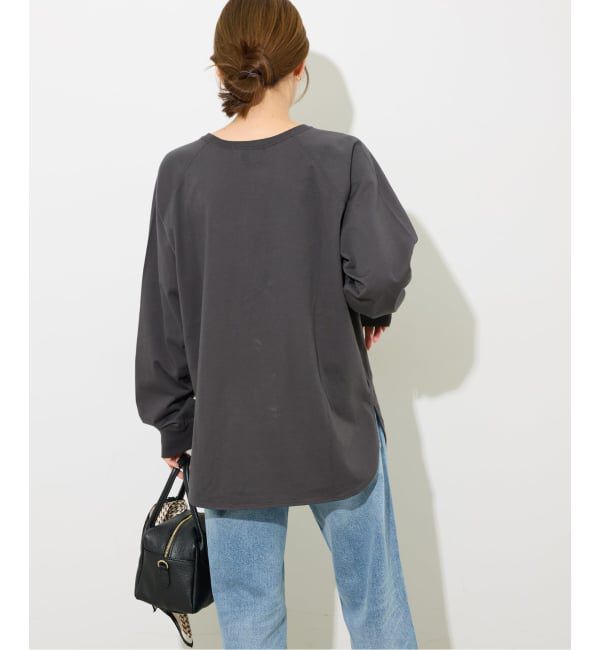 JOURNAL STANDARD relume「ラグランスリーブカレッジロングスリーブTEE」|Tシャツ・カットソー|