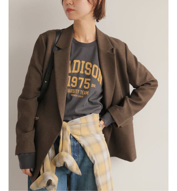 JOURNAL STANDARD relume「ラグランスリーブカレッジロングスリーブTEE」|Tシャツ・カットソー|