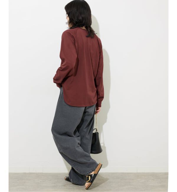 JOURNAL STANDARD relume「ラグランスリーブカレッジロングスリーブTEE」|Tシャツ・カットソー|
