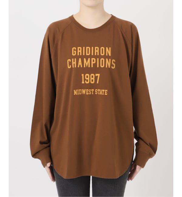 JOURNAL STANDARD relume「ラグランスリーブカレッジロングスリーブTEE」|Tシャツ・カットソー|