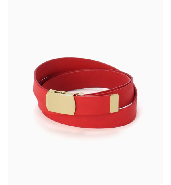 JOURNAL STANDARD「MASTER＆Co. 24mm PUEBLO ROLLER BUCKLE BELT」|ベルト|レッド