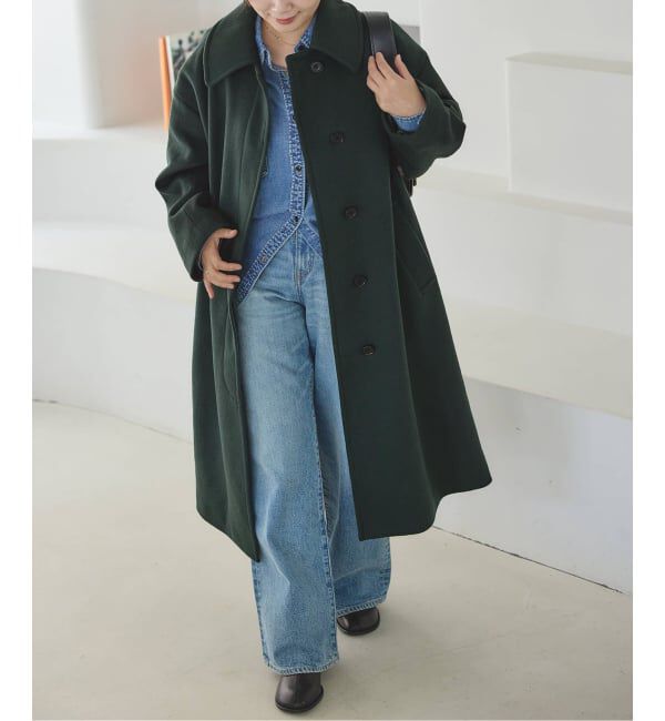 JOURNAL STANDARD「《追加》スーパー140ビーバーステンカラーコート」|ステンカラーコート|