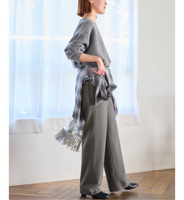 JOURNAL STANDARD relume「《一部WEB限定追加2/新色/新サイズ》サーモサキソニー裏起毛パンツ」|スラックス|