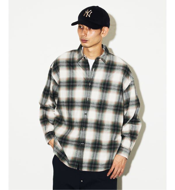 JOURNAL STANDARD「STILL AUTHENTIC / スティルオーセンティック ネル レギュラーカラーシャツ」|シャツ・ブラウス|