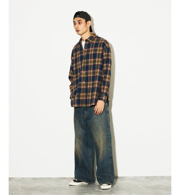 JOURNAL STANDARD「STILL AUTHENTIC / スティルオーセンティック ネル レギュラーカラーシャツ」|シャツ・ブラウス|