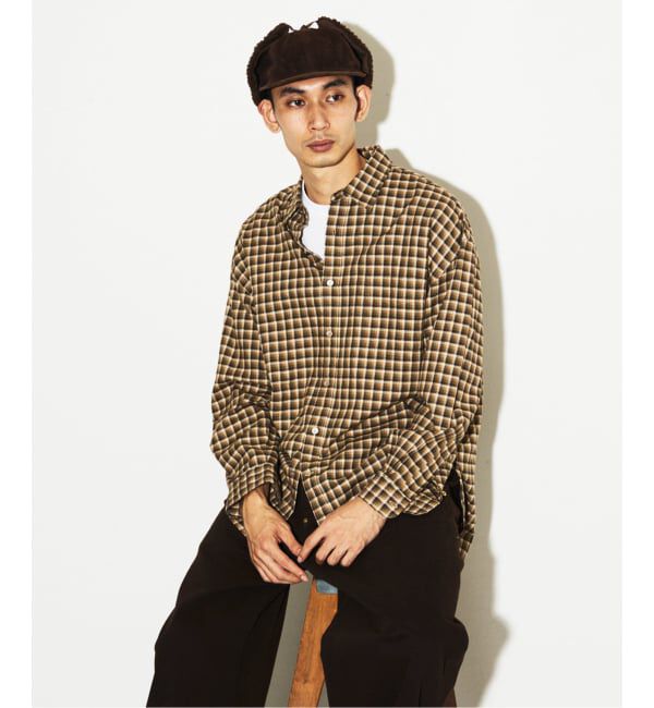 JOURNAL STANDARD「STILL AUTHENTIC / スティルオーセンティック ネル レギュラーカラーシャツ」|シャツ・ブラウス|