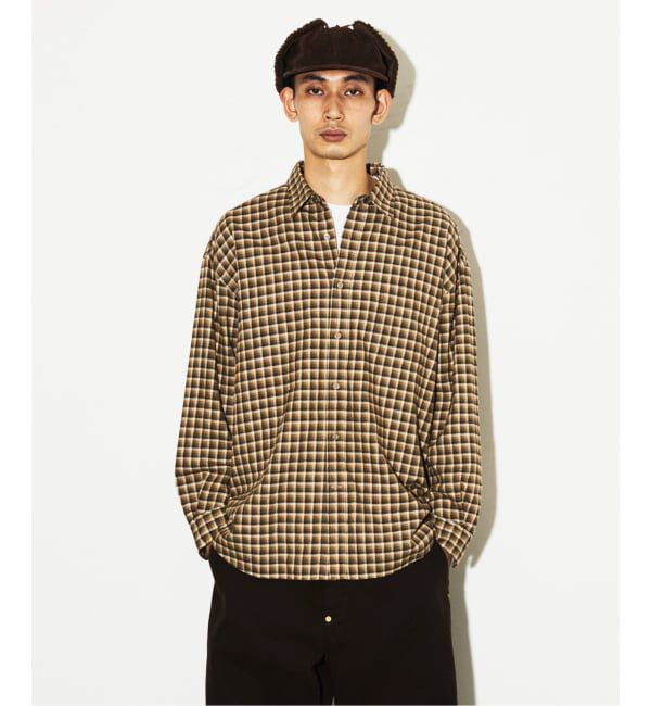 JOURNAL STANDARD「STILL AUTHENTIC / スティルオーセンティック ネル レギュラーカラーシャツ」|シャツ・ブラウス|