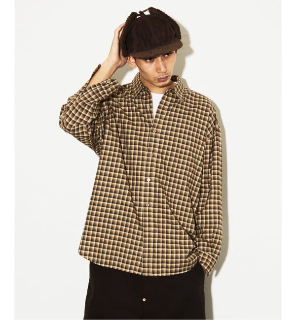 JOURNAL STANDARD「STILL AUTHENTIC / スティルオーセンティック ネル レギュラーカラーシャツ」|シャツ・ブラウス|