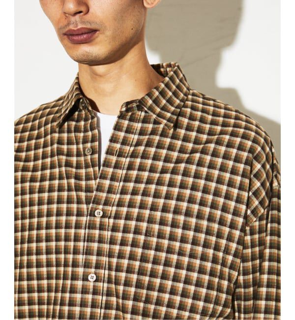 JOURNAL STANDARD「STILL AUTHENTIC / スティルオーセンティック ネル レギュラーカラーシャツ」|シャツ・ブラウス|