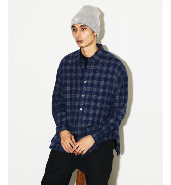 JOURNAL STANDARD「STILL AUTHENTIC / スティルオーセンティック ネル レギュラーカラーシャツ」|シャツ・ブラウス|