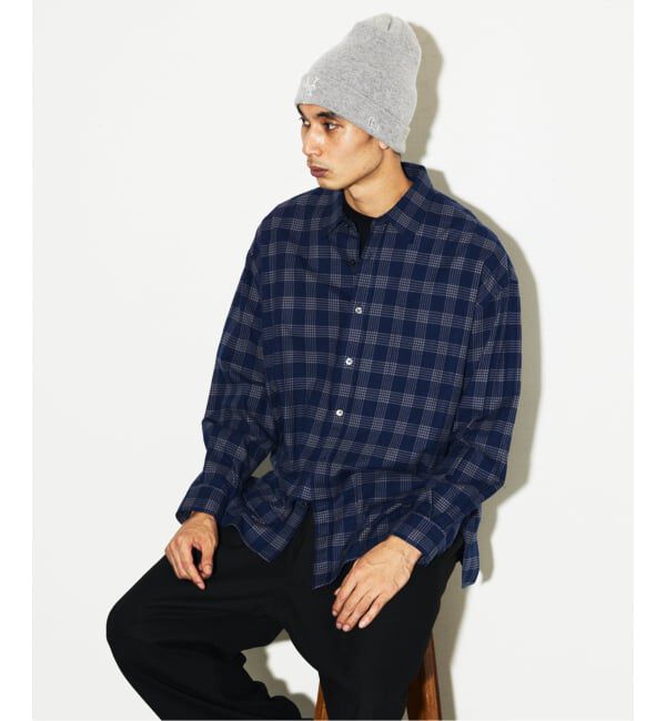 JOURNAL STANDARD「STILL AUTHENTIC / スティルオーセンティック ネル レギュラーカラーシャツ」|シャツ・ブラウス|