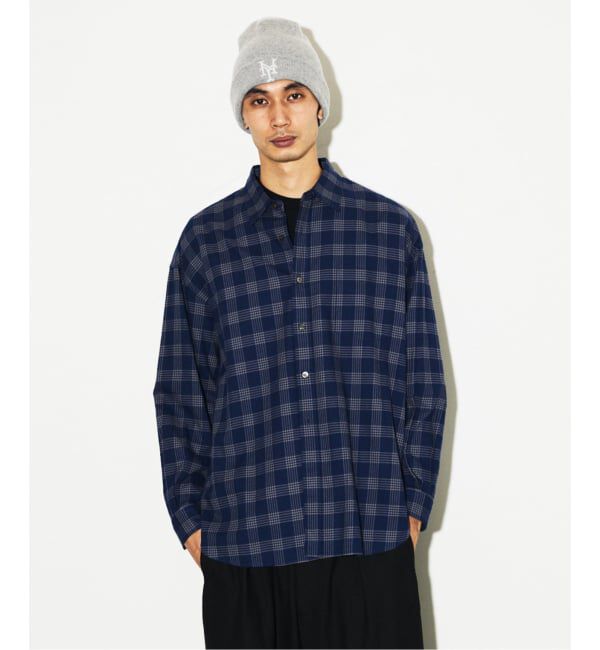 JOURNAL STANDARD「STILL AUTHENTIC / スティルオーセンティック ネル レギュラーカラーシャツ」|シャツ・ブラウス|