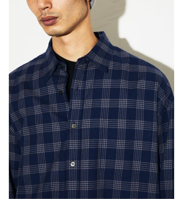 JOURNAL STANDARD「STILL AUTHENTIC / スティルオーセンティック ネル レギュラーカラーシャツ」|シャツ・ブラウス|