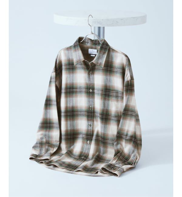 JOURNAL STANDARD「STILL AUTHENTIC / スティルオーセンティック ネル レギュラーカラーシャツ」|シャツ・ブラウス|