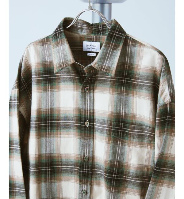 JOURNAL STANDARD「STILL AUTHENTIC / スティルオーセンティック ネル レギュラーカラーシャツ」|シャツ・ブラウス|