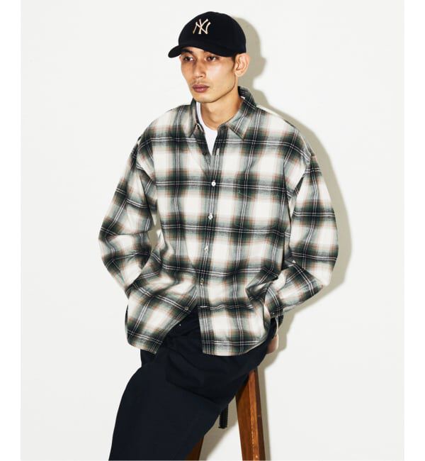 JOURNAL STANDARD「STILL AUTHENTIC / スティルオーセンティック ネル レギュラーカラーシャツ」|シャツ・ブラウス|