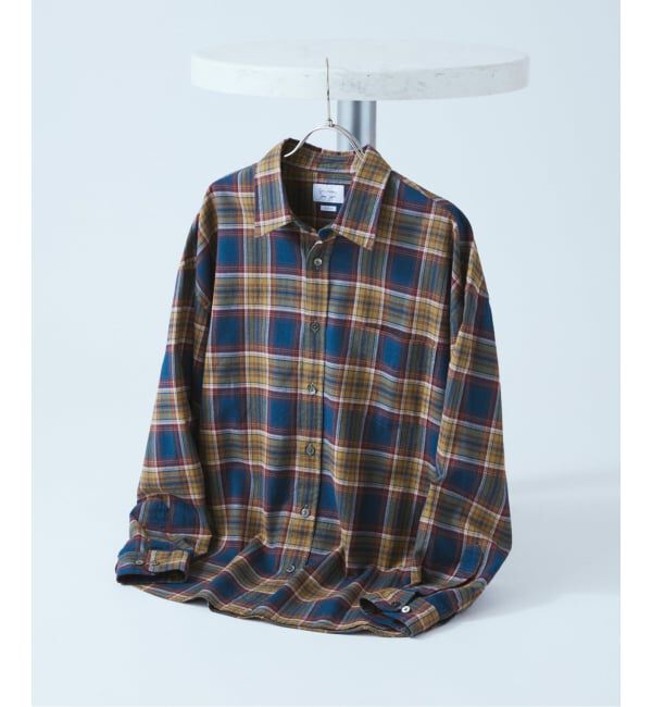 JOURNAL STANDARD「STILL AUTHENTIC / スティルオーセンティック ネル レギュラーカラーシャツ」|シャツ・ブラウス|