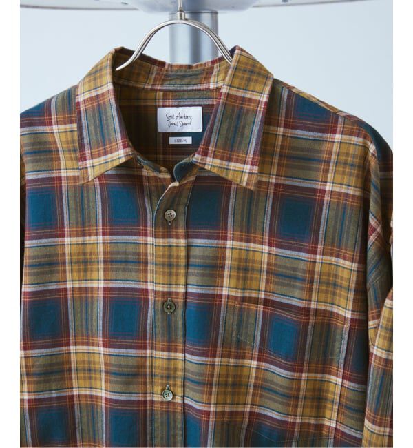 JOURNAL STANDARD「STILL AUTHENTIC / スティルオーセンティック ネル レギュラーカラーシャツ」|シャツ・ブラウス|