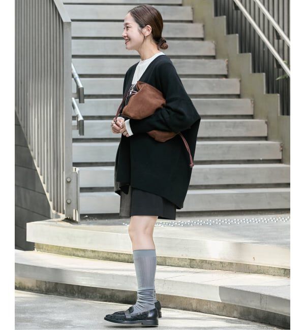 JOURNAL STANDARD「《追加2》MUSIC DEEP V ルーズプルオーバー」|ニット・セーター|