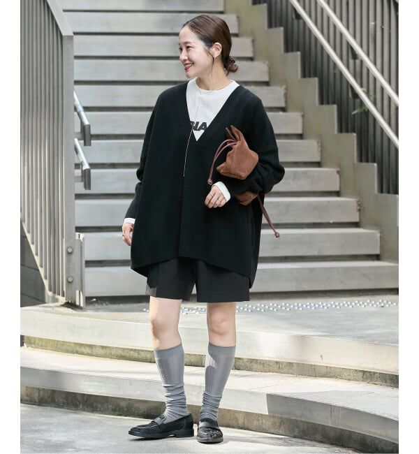 JOURNAL STANDARD「《追加2》MUSIC DEEP V ルーズプルオーバー」|ニット・セーター|