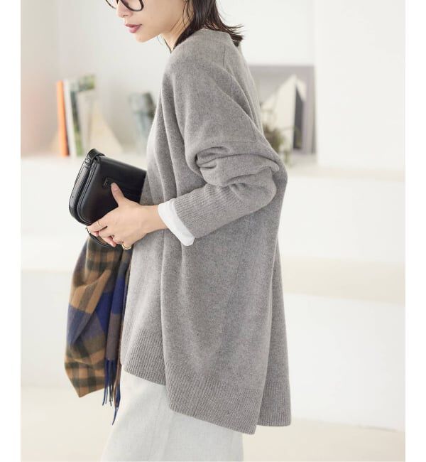 JOURNAL STANDARD「《追加2》MUSIC DEEP V ルーズプルオーバー」|ニット・セーター|