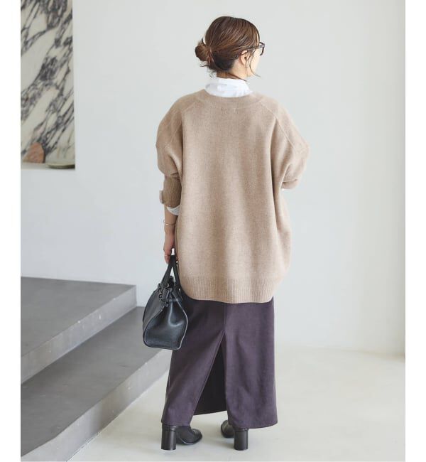 JOURNAL STANDARD「《追加2》MUSIC DEEP V ルーズプルオーバー」|ニット・セーター|