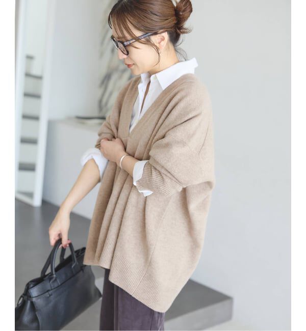 JOURNAL STANDARD「《追加2》MUSIC DEEP V ルーズプルオーバー」|ニット・セーター|