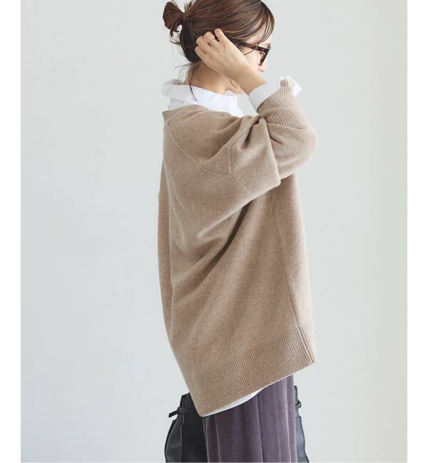 JOURNAL STANDARD「《追加2》MUSIC DEEP V ルーズプルオーバー」|ニット・セーター|