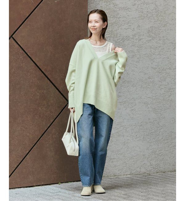 JOURNAL STANDARD「《追加2》MUSIC DEEP V ルーズプルオーバー」|ニット・セーター|