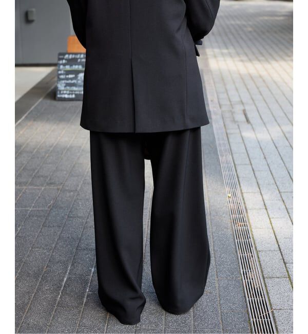 JOURNAL STANDARD「《追加2》ウールライクストレッチワイドパンツ」|その他|