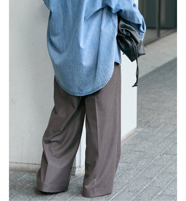 JOURNAL STANDARD「ソモウライクツイルイージースラックス」|スラックス|