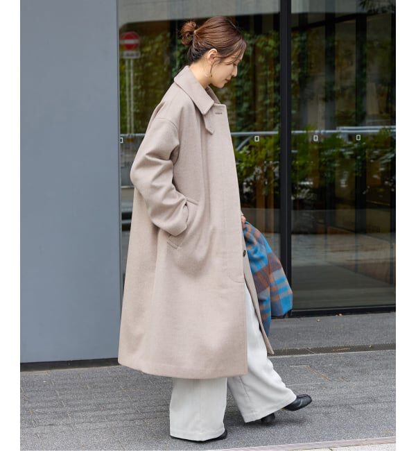 JOURNAL STANDARD「《追加2》スーパー140ビーバーステンカラーコート」|ステンカラーコート|