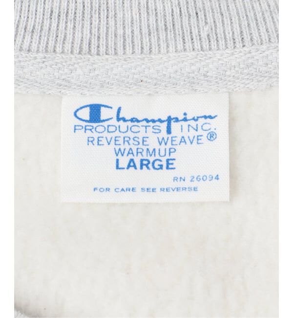 JOURNAL STANDARD「別注【CHAMPION/チャンピオン】for JS ワッペンツキスウェット」|スウェット・ジャージ|